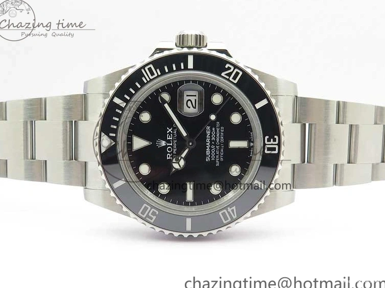 0407 Packable Submariner 41mm 126610 LN BP Maker Black Dial on SS Bracelet A 2612